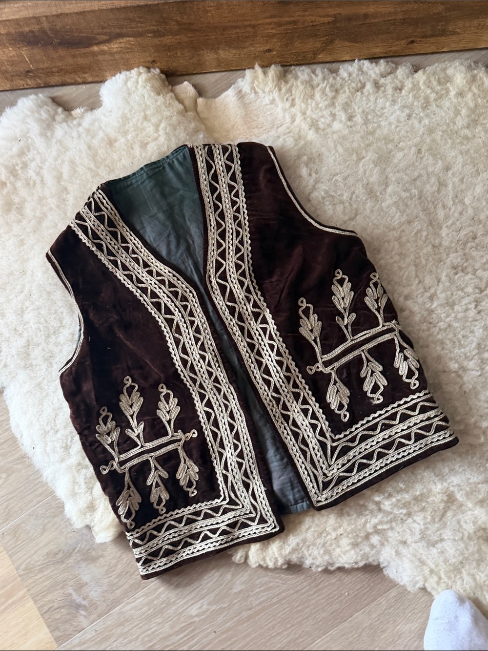 VTG velvet vest✨
